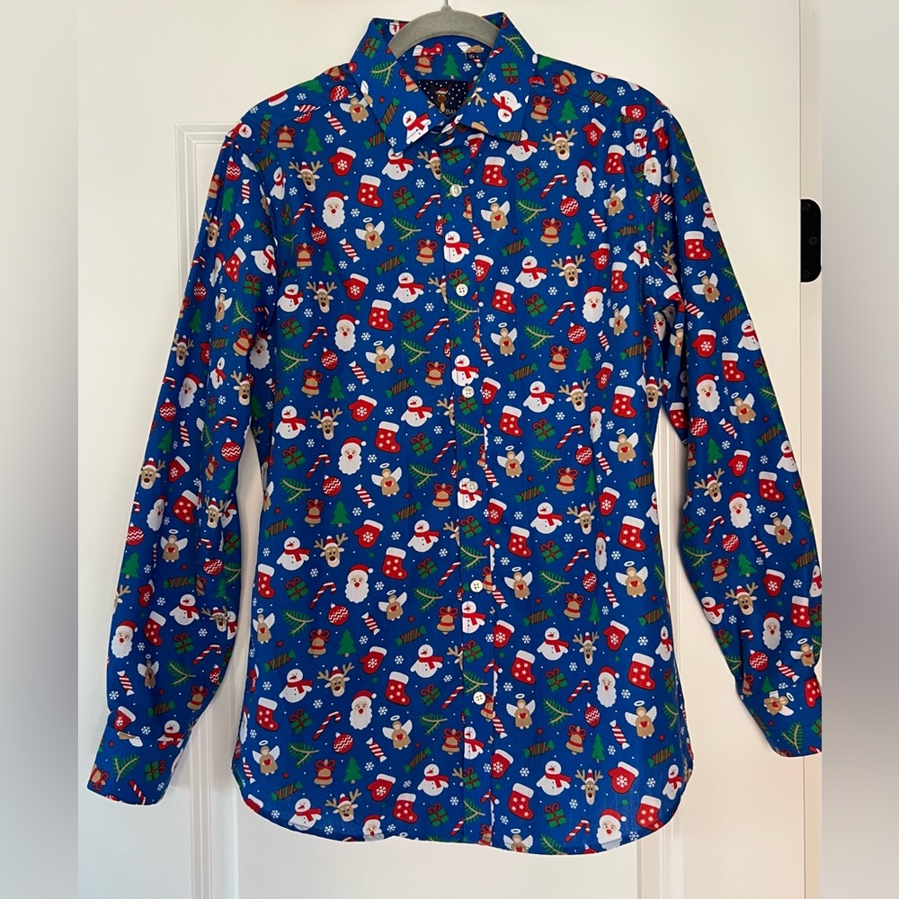 Ugly Christmas Sweater!! Simon Banks Christmas Shirt | Size Medium